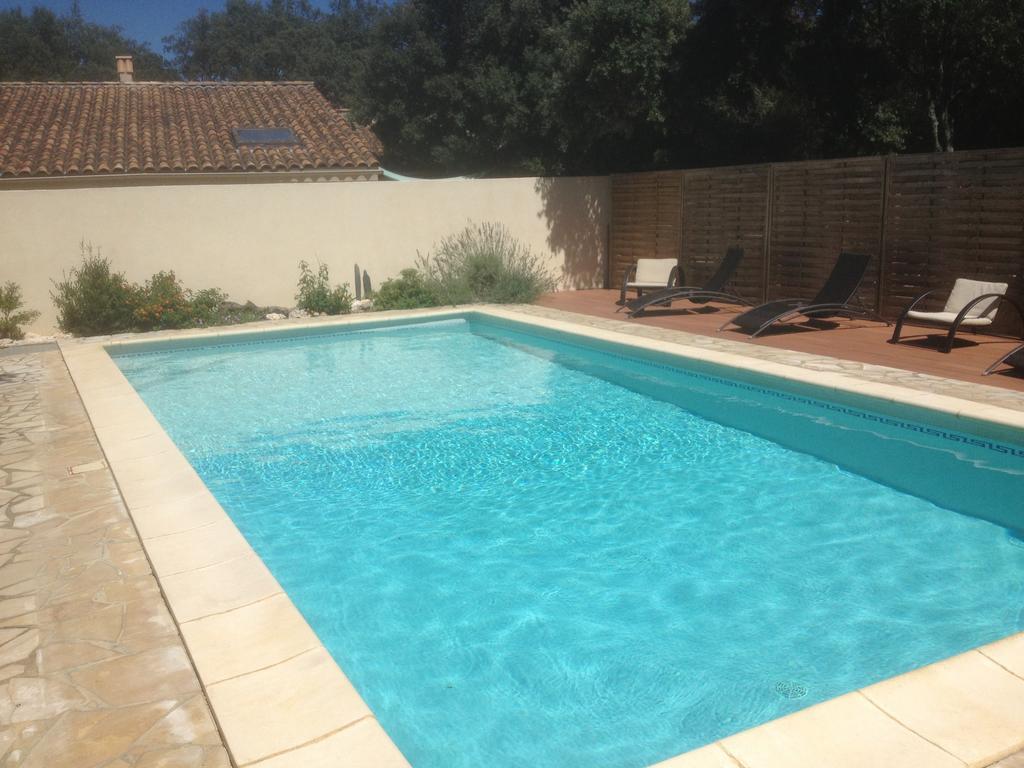 A L'Est D'Uzes Villa Saint-Siffret Exterior foto